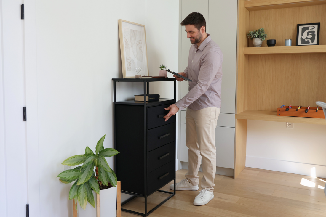zana fabric dresser