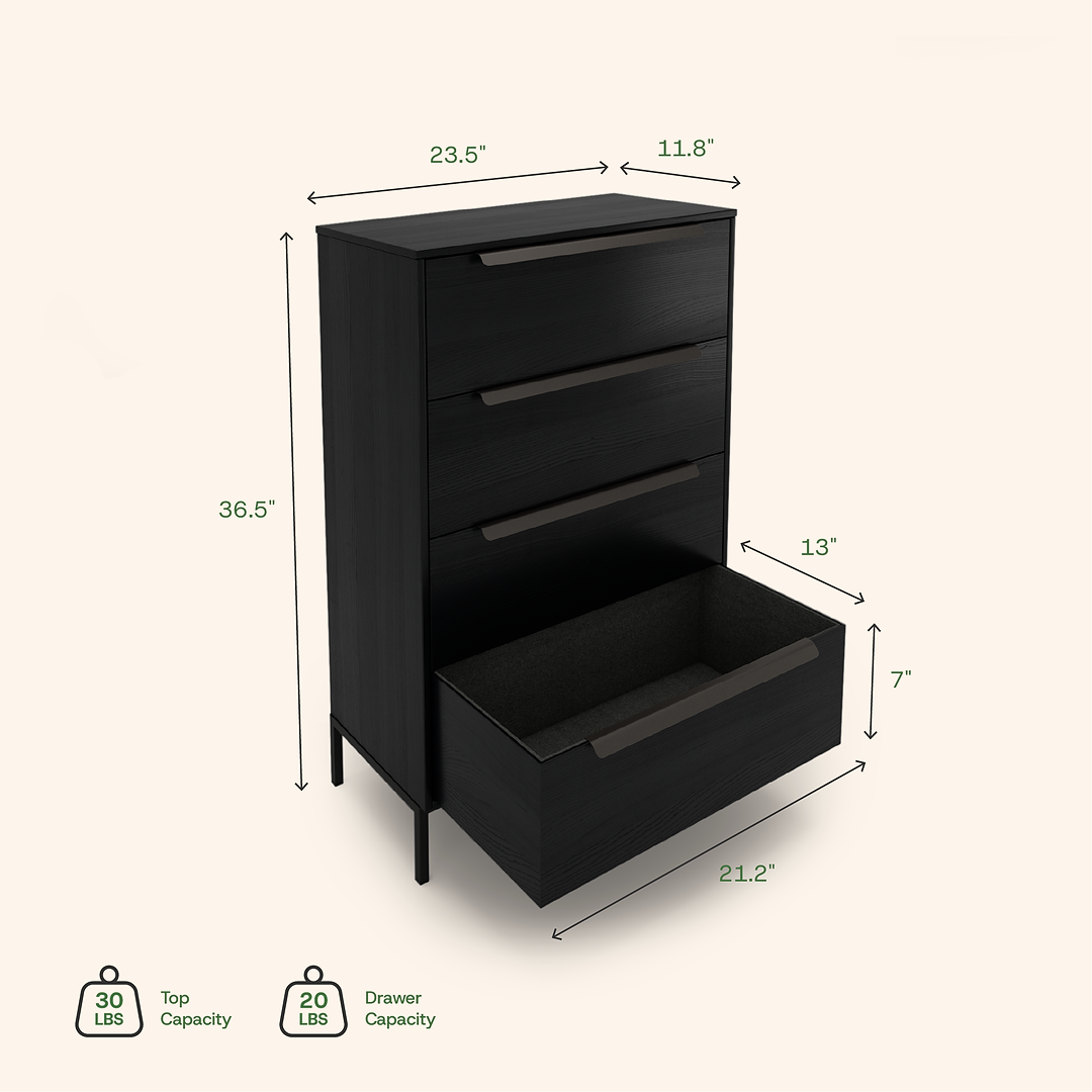 Lira - 4 drawers