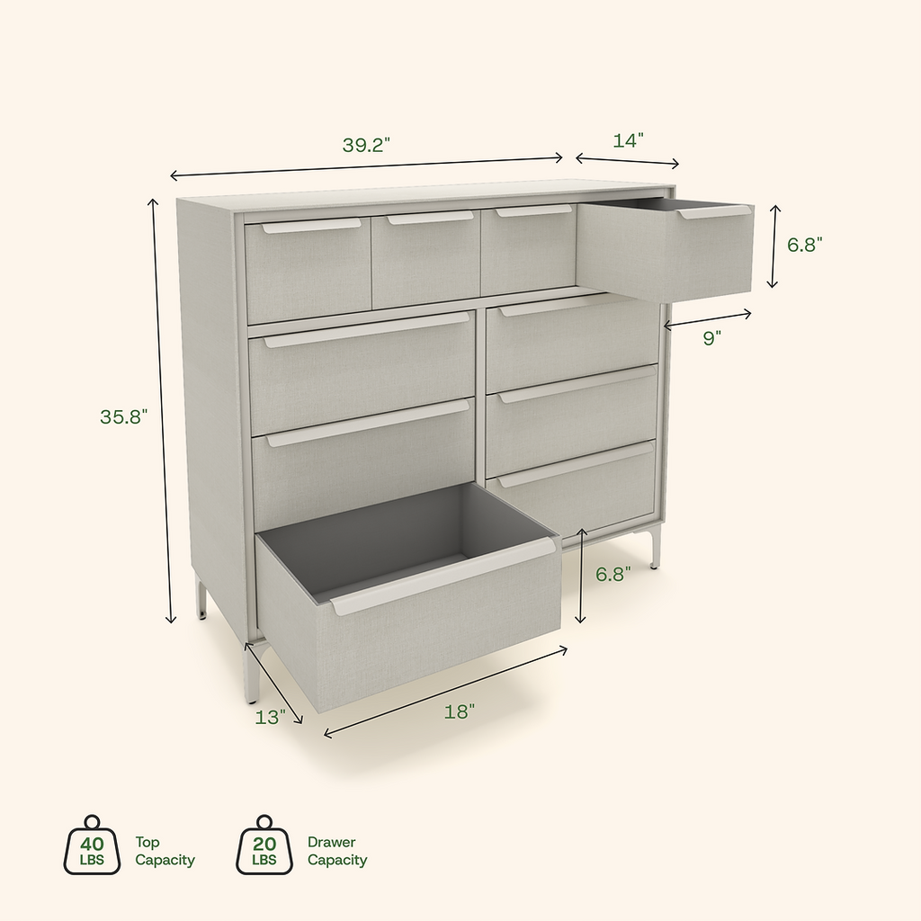 Naima - 10 drawers
