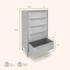 Naima - 5 drawers