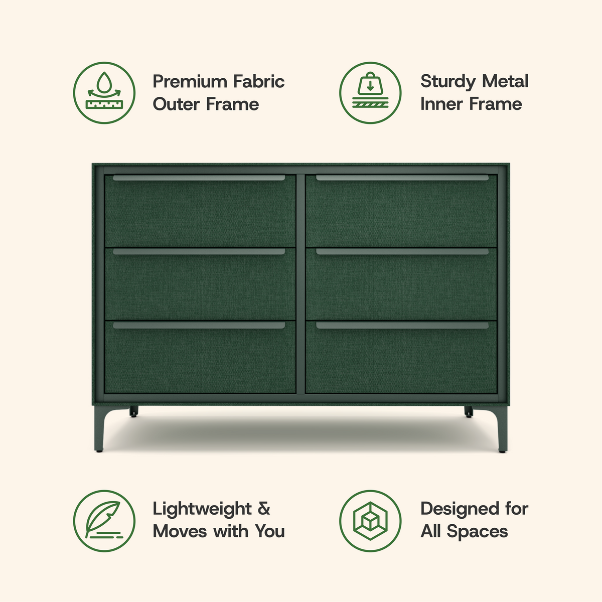 Naima - 6 drawers